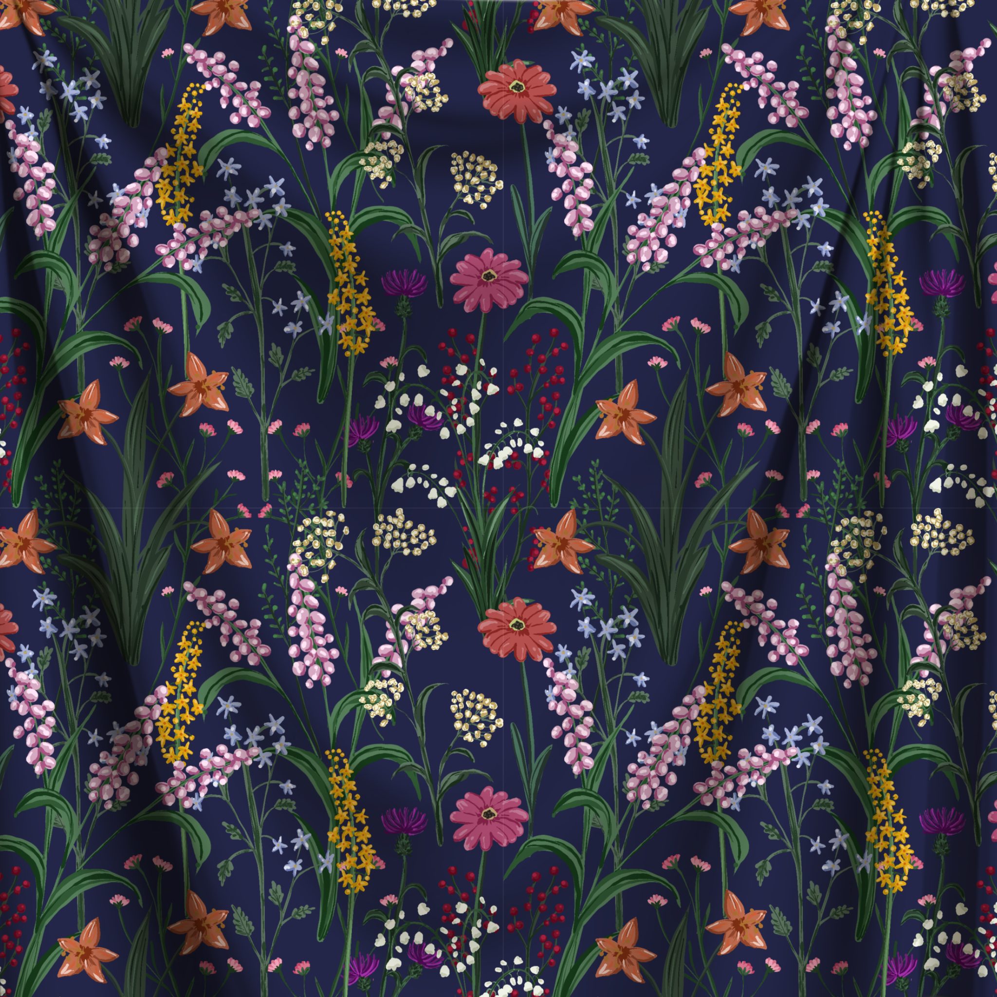 Ward Silk Fabric