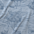 Gazelle Silk Fabric