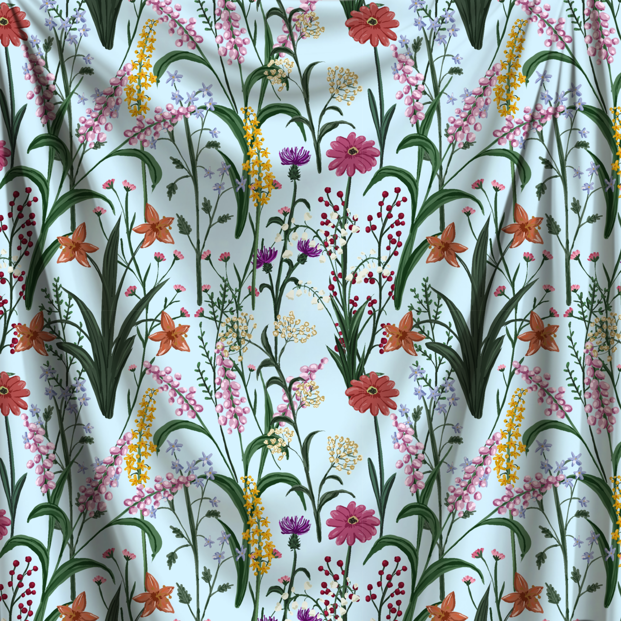 Ward Silk Fabric