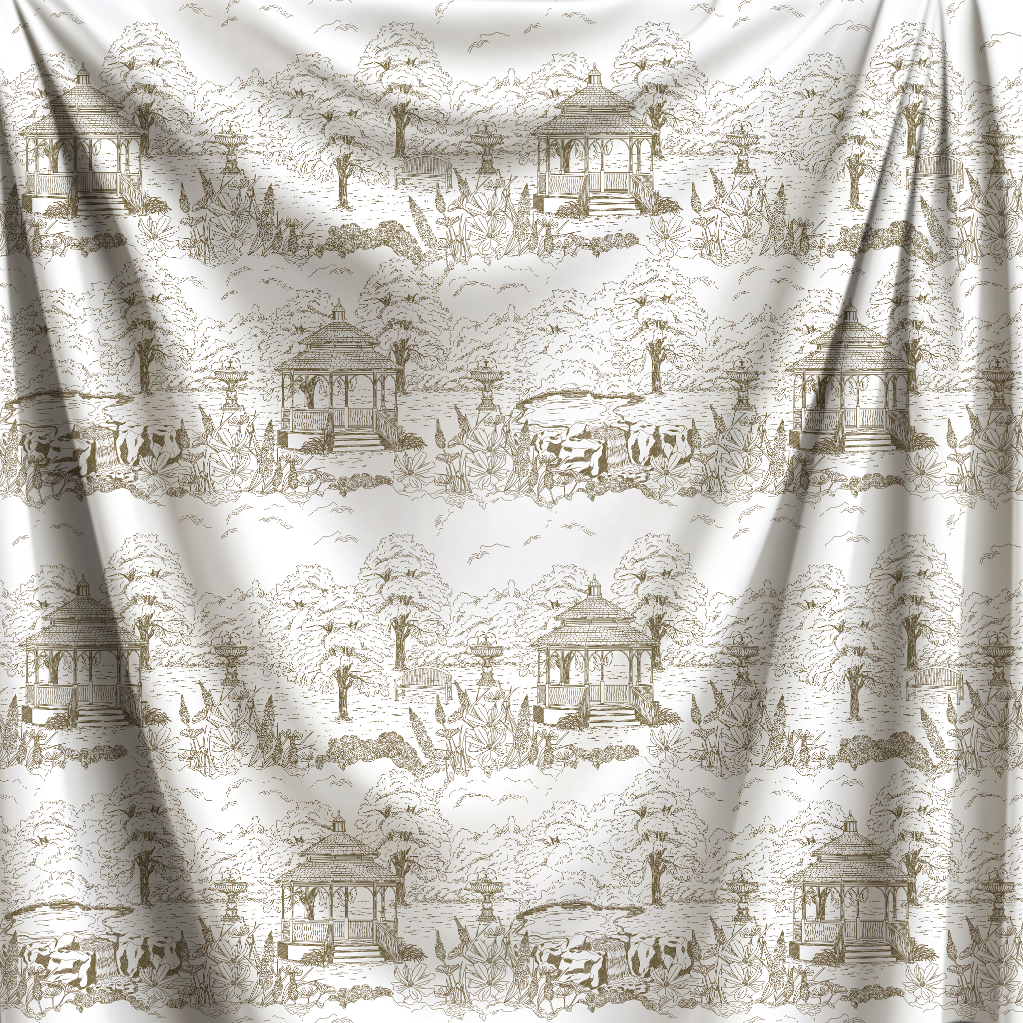 A Quite Afternoon Digital Pattern
