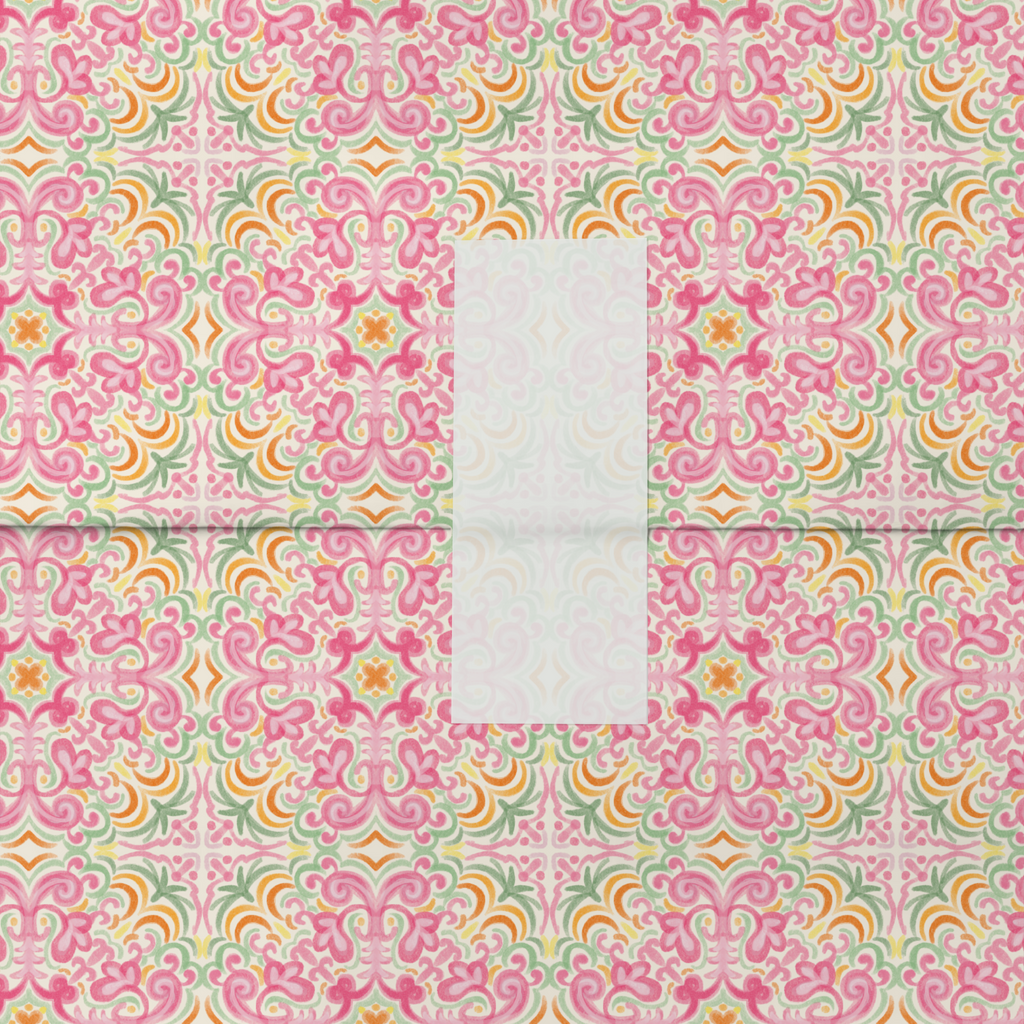Pink Mosaic Digital Pattern