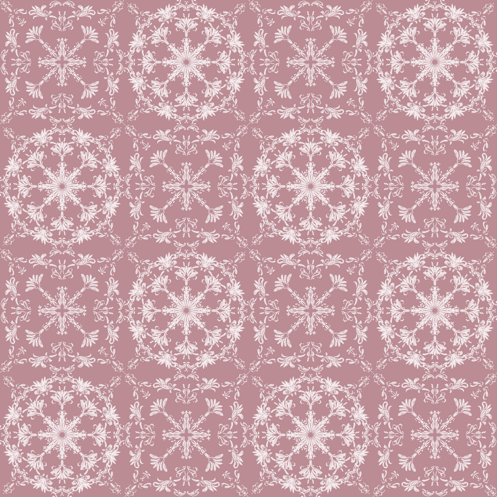 Porcelain Bloom Digital Pattern