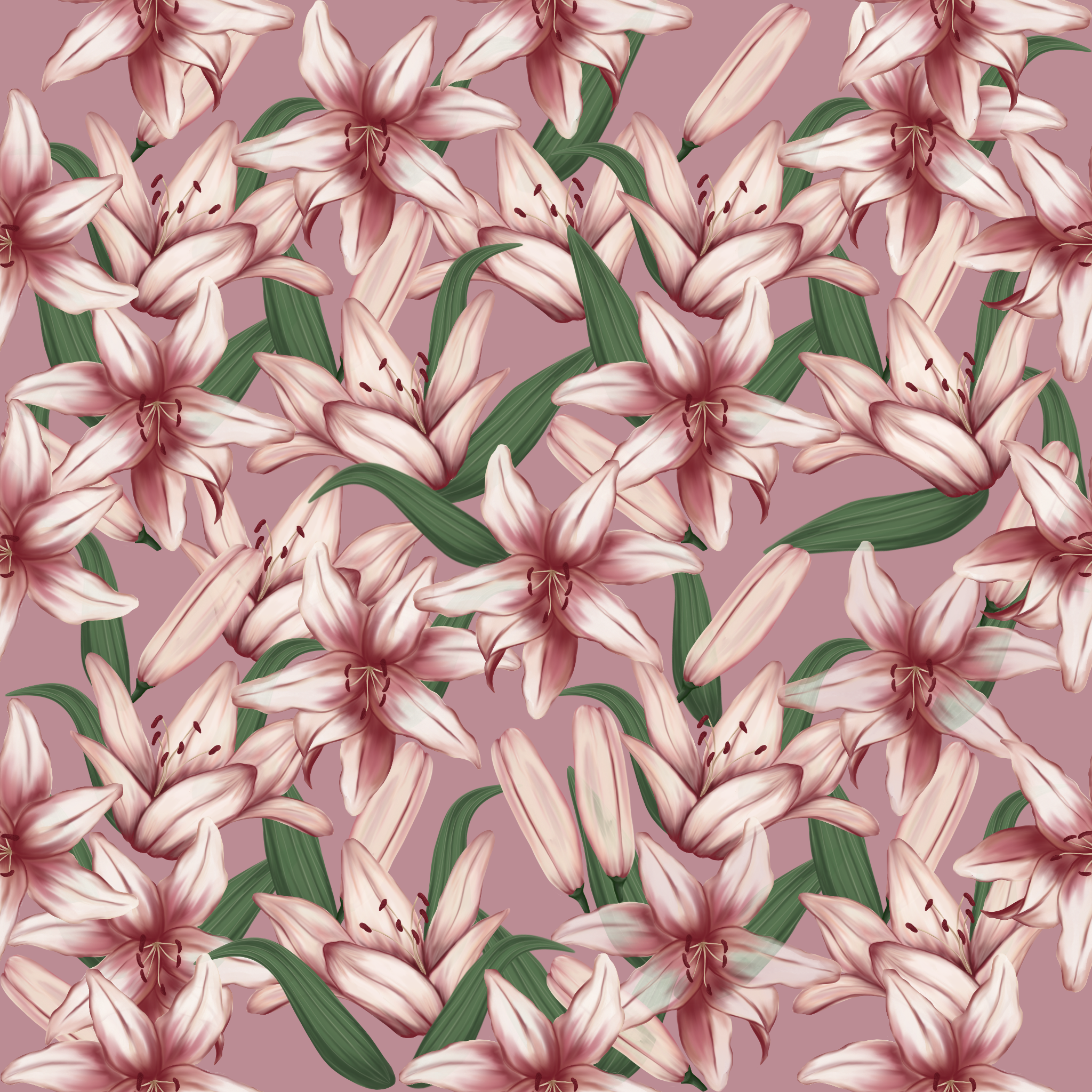 Lilly Digital Pattern