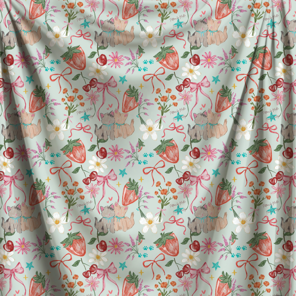 Little Sweethearts Cotton Fabric