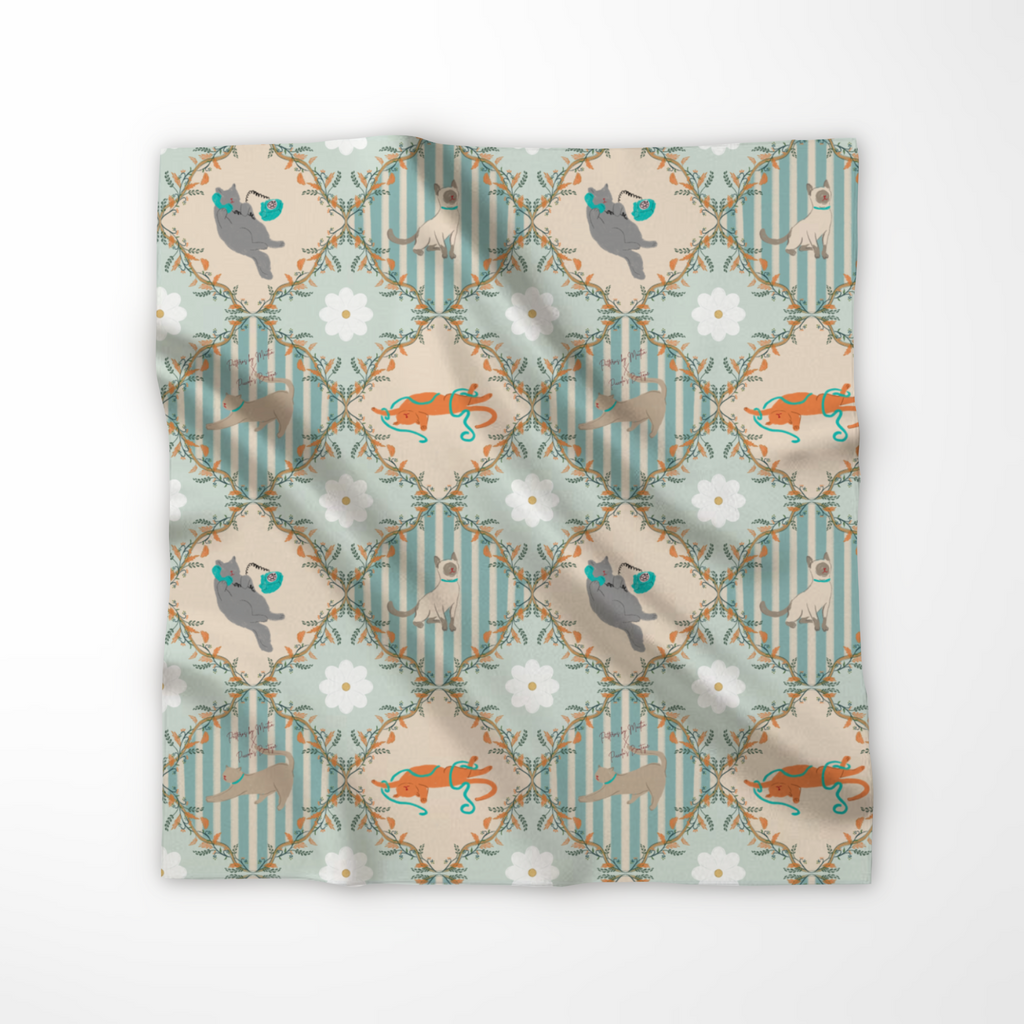 Cats' Society Pets Cotton Fabric
