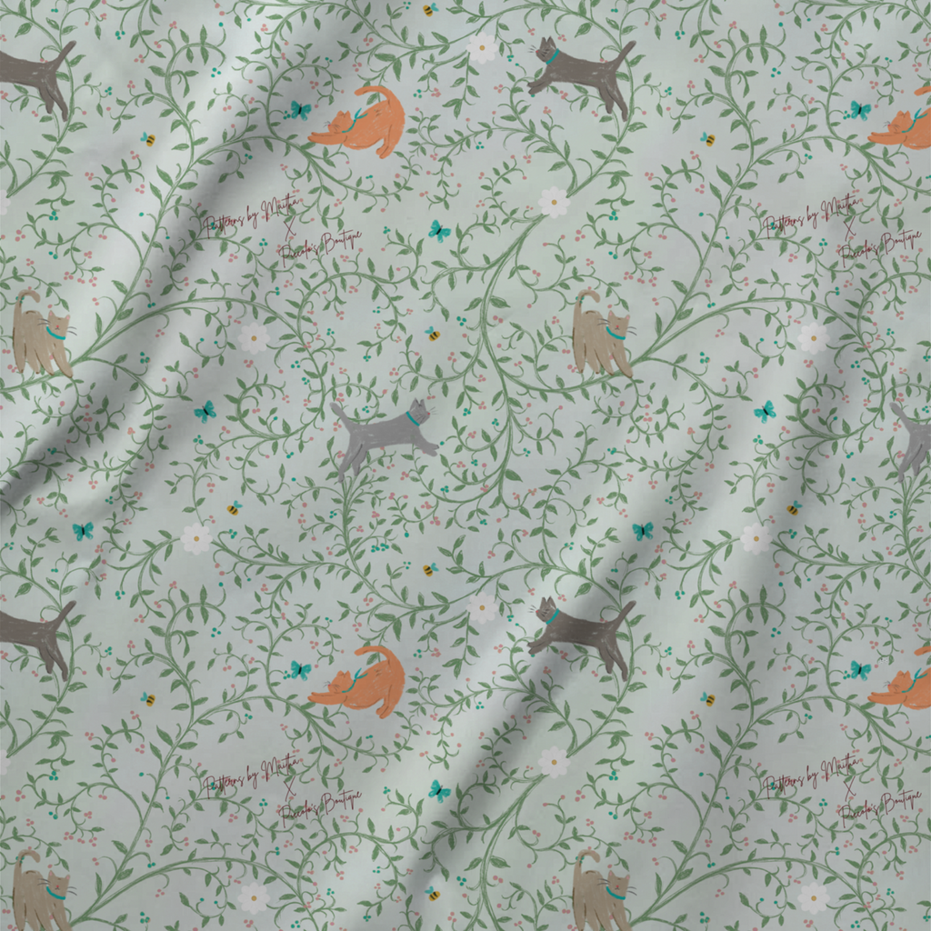 Piccolo & Friends Cotton Fabric
